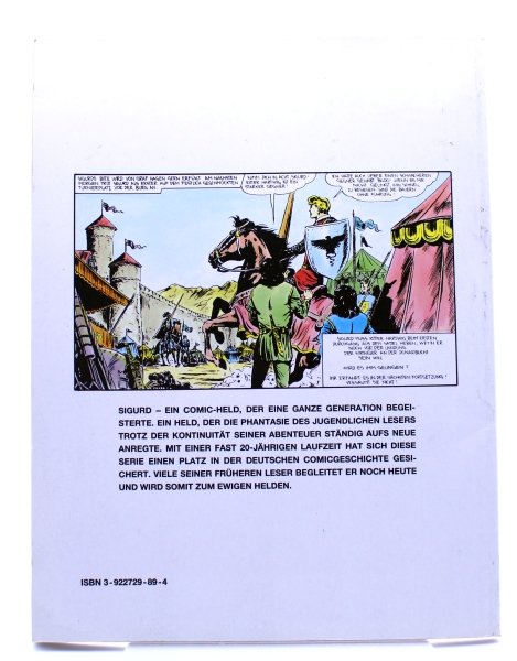 Hansrudi Wäscher SIGURD (Deutsche Comic-Klassiker) Comic Album 2: Das Geheimnis der Donarbucht